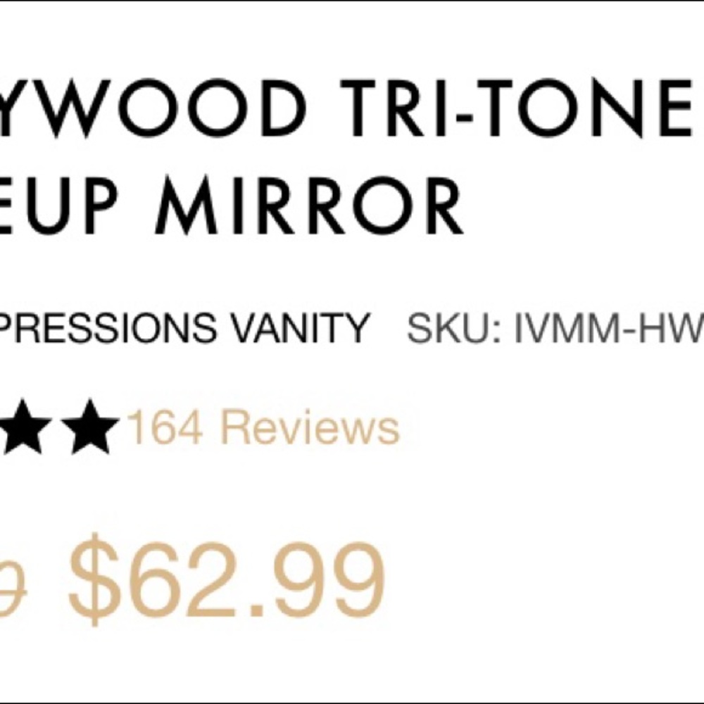 Makeup mirror - Picture 3 of 4